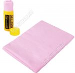 Тряпка в тубе (43х32см) розовая 