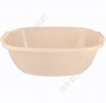 Таз овал 40л с ручк (64х44 h24см) бежев (5) 