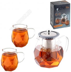 Чайник завар (стекло) 
