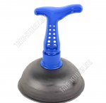 Вантуз резин (d11 h17см) пласт.руч (24) 