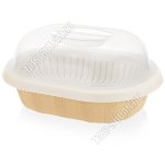 Хлебница-сухарн,настол,с крыш, беж (32х23 h14см)