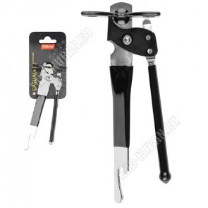 Нож консервный Casual L18см,хром+пластик,черный (12) 