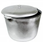 Казан конический.100л d65 h45см с крышкой (2)