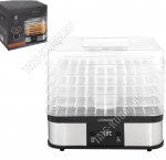 Сушилка д/овощей и фруктов эл. 250Вт, 5прозрачн.поддон.10л,квадрат, сталь (4) 