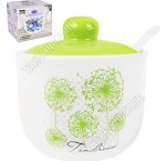 Нежность/Зеленые одуваны Сахарница 330мл h10 d10см, п/у (36)