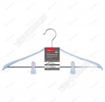 Вешалка (металл) св.голуб L43см д/костюма (50)