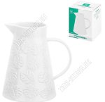 Тропики/Лист монстеры Кувшин/Ваза для цветов 1,2л h18см