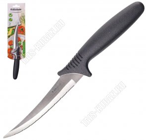 Chef/черный Нож L12см д/томатов (12) 