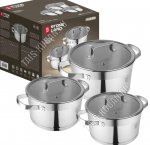 НАБОР Кастрюль 3шт 