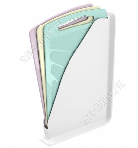 НАБОР Доска раздел. 3шт ,бел.подст (32х20 h0,5см) (10) 