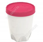 Контейнер кругл 0,9л винт.крышка (d11,5 h13,5см) (40)