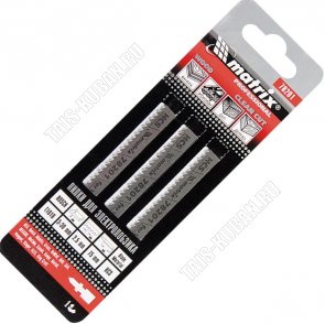 Полотна д/электролобзика по дереву 3шт T101BRF 75х2,5мм, обр.зуб 