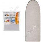 Чехол д/глад термо (47х125см) хлопок+поролон,цв.серебро (15)