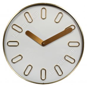 Часы (алюминиевый корпус) кругл d35см 