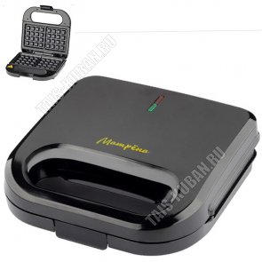 Вафельница эл. 750Вт 