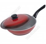 Сковорода глубок (эмаль) d25см с крышкой (10)