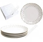 Праздничная Тарелка набор 6шт плоская d20см, п/у (8)