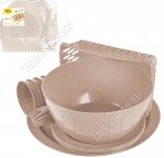 Набор д/пикника 5 перс. 18пр,латте 