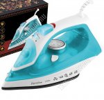 Утюг керам.подошв.2300Вт.сух.глажка,пар,спрей,самоочист,цв.бирюзов (10) 