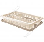 Сушилка д/пос.2 отдела, шампань (48х30см h9см) с поддон (5) 