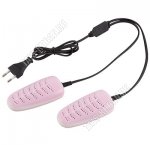 .Сушилка д/обуви электрическая детская 12Вт (10,5х5см) быстрый нагрев 65-75С,керамический нагрев.элемент,световой индикатор,блистер (24)