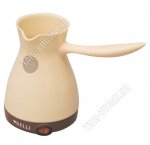 Кофеварка-турка эл. 600мл 800Вт, диск,защ.от перегр,крем (12)