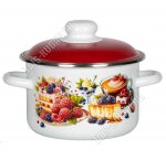 Чизкейк Кастрюля белый 4,0л (4)