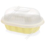 Хлебница-сухарн,настол,с крыш, молочн (32х23 h14см)