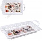 Поднос-лоток декор,прям.(36х24 h3,5см) 