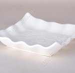 Белье Блюдо квадрат 20х20см, б/уп (6/36)