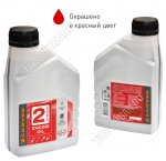 Масло моторное CARVER- 0.6л. д/2-х тактн.двигателей, минеральное, окрашен в красн.цв., API TC