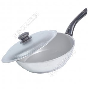 Сковорода глубокая d23см с крышкой (10) 