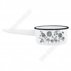 Je t’aime/Серебристо-золотые розы Ковш 1,0л d14см (12) 