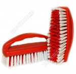 Щетка утюжок для одежды 11х4см, форма прямоугольная, пластик, средний, цвета в миксе (240)