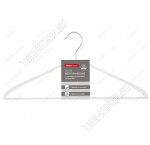 Вешалка (металл) белый L44см прорезинен.покрытие (50)