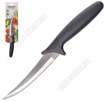 Chef/черный Нож L12см д/томатов (12)