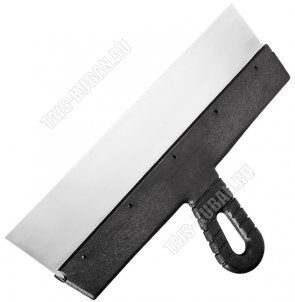 Шпатель фасад.300мм. нерж.сталь,пласт.руч.