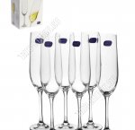 Bohemia Бокал для шампанского набор 6шт 190мл 