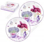 Лаванда Тарелка набор 2шт плоская d16см