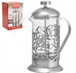 Френч-пресс (стекло+нержавеющая сталь) 0,6л (24)