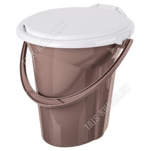 Ведро-туалет 19л нагруз.до 100кг 