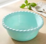 Миска аквамарин 3,0л кругл.(d25 h10,5см) (24)