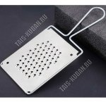 Терка плоская для овощей h20х8,5см,мелкая (90)