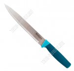 Нож Velutto разделочный 19см,прорезиненная ручка,лезвие нержавеющая сталь,блистер (48)