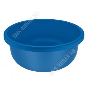 Таз 9,5л индиго,кругл (d35 h15,5см) (5) 