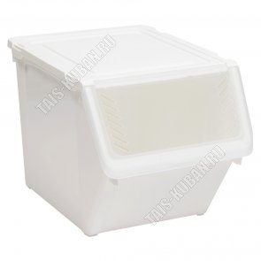 Контейнер д/хранения 14,5л белый (35х25,5 h25см) (11) 