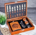 Набор подарочный 5пр с шахматами