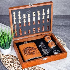Набор подарочный 5пр с шахматами