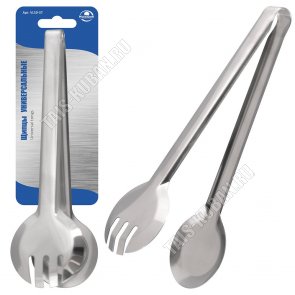 Щипцы кухонные L24см (ложка-вилка) (12)