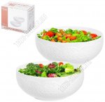 Кружево Салатник набор 2шт 800мл d16 h6см